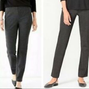 J Jill slacks size 6 color grey NWT